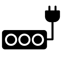 The most common way to power an RFID reader is to plug it into an electrical outlet using the power adapter. Before using this source, make sure that the socket is close to where the reader is installed.